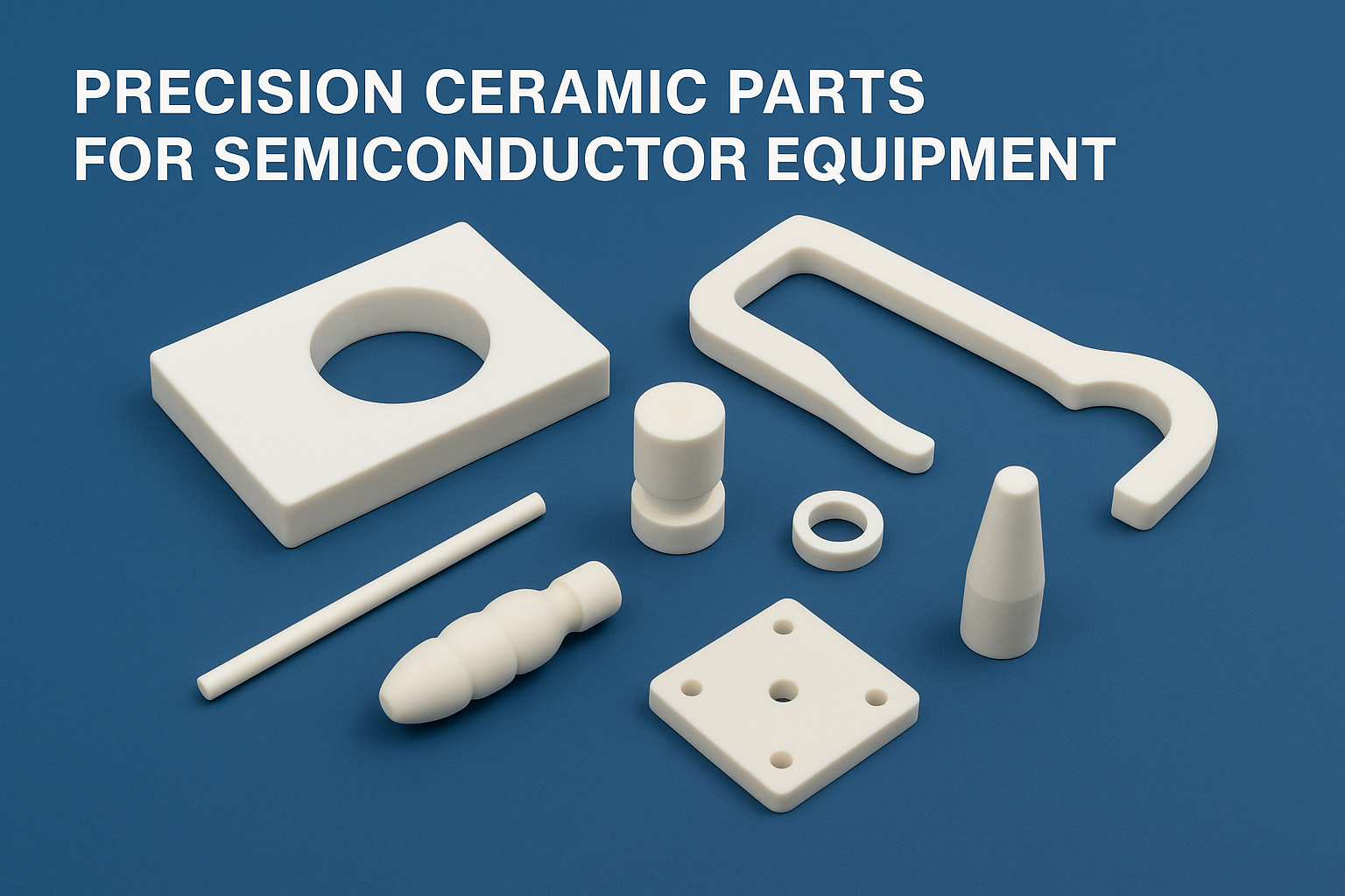 precision ceramic parts for semiconductor equipment